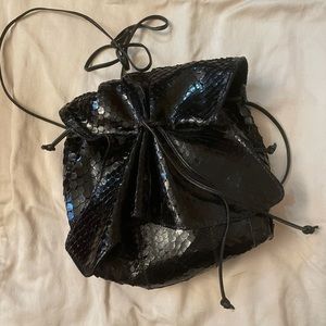 Carlos Falchi ~ Signature textured leather bag